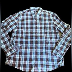 BOSS Hugo Boss Men’s Button Down Shirt Size 2XL Slim Fit